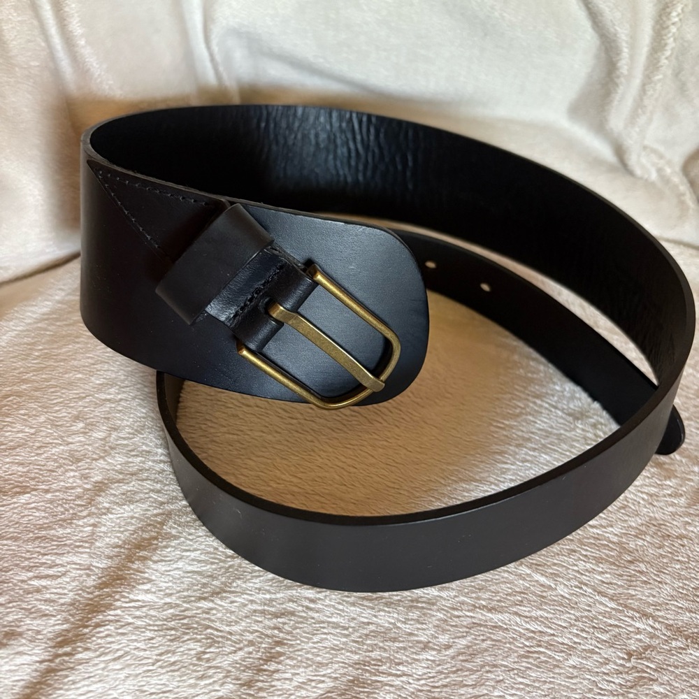 Treasure & Bond black leather belt